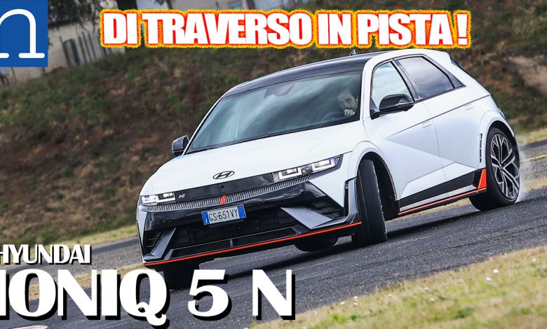 Hyundai-Ioniq 5 N Vallelunga video prova
