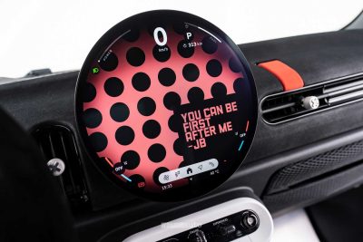 MINI John Cooper Works The Machina display infotainment