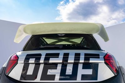 MINI John Cooper Works Electric The Skeg spoiler in materiale composito