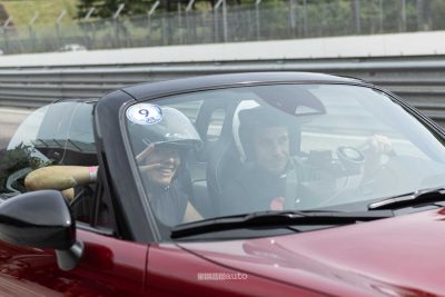 Marco Paternostro tester all'Historic Minardi Day 2025