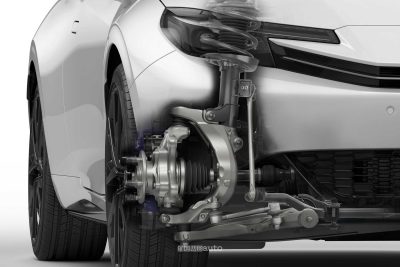 Honda Prelude schema sospensioni anteriori