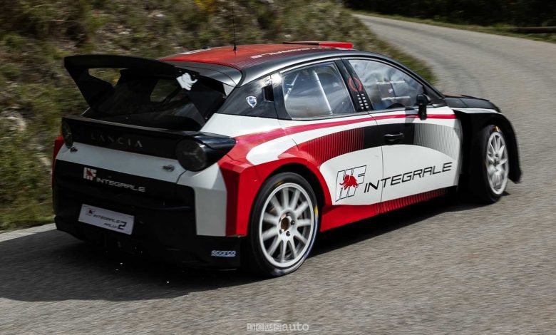 Lancia Ypsilon Rally2 HF Integrale in azione