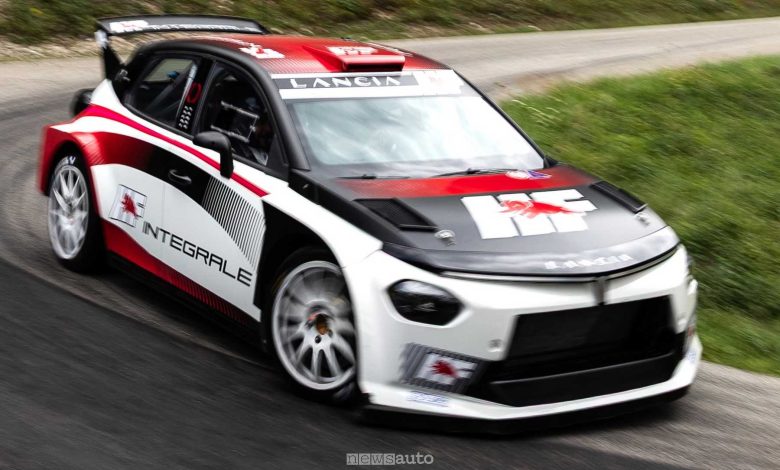Lancia Ypsilon Rally2 HF Integrale in azione