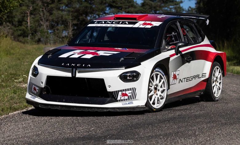 Lancia Ypsilon Rally2 HF Integrale anteriore 3/4