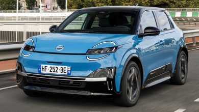 Nuova Nissan Micra EV su strada