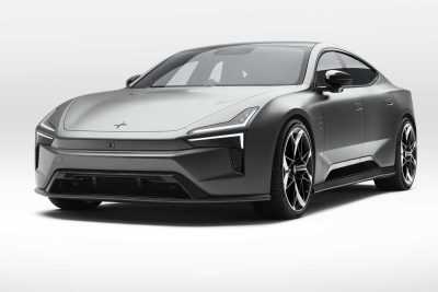 Nuova Polestar 5 anteriore 3/4