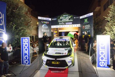 Partenza Trofeo Lancia 2025 nel Rally del Lazio Cassino