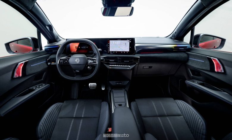 Renault Clio 2026 interni Esprit Alpine