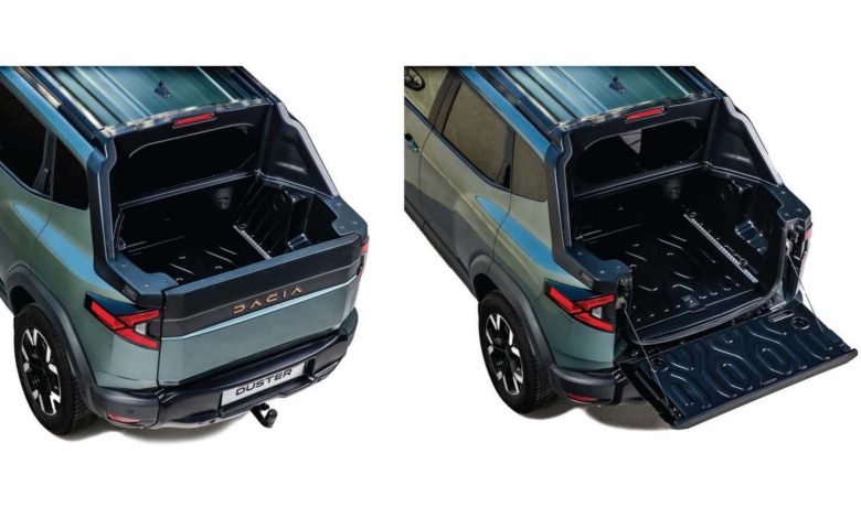 Il cassone della Dacia Duster pick-up
