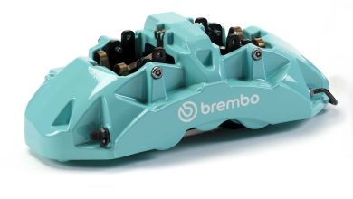 Pinza freno Brembo con alluminio riciclato