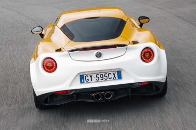 Alfa Romeo 4C Nicola Larini in pista