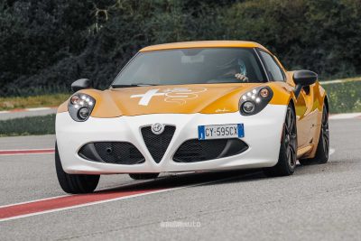 Alfa Romeo 4C Nicola Larini in pista