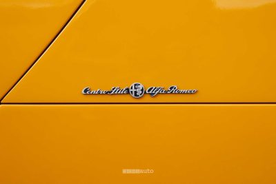 Alfa Romeo 4C Nicola Larini logo Centro Stile