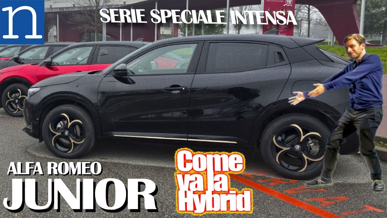 VIDEO prova Alfa Romeo Junior Hybrid