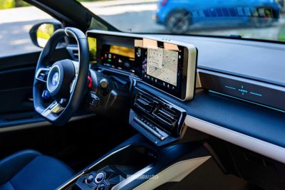 Alpine A290 GTS plancia abitacolo