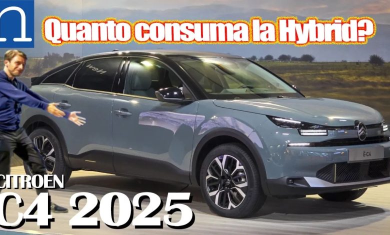 Citroen C4 Hybrid 2025 video prova