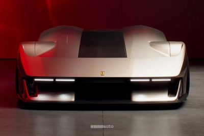 Frontale Ferrari F76 concept hypercar