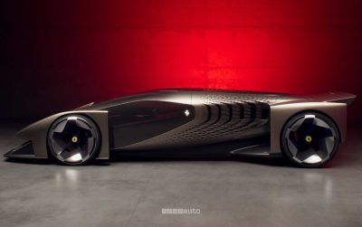 Laterale Ferrari F76 concept hypercar