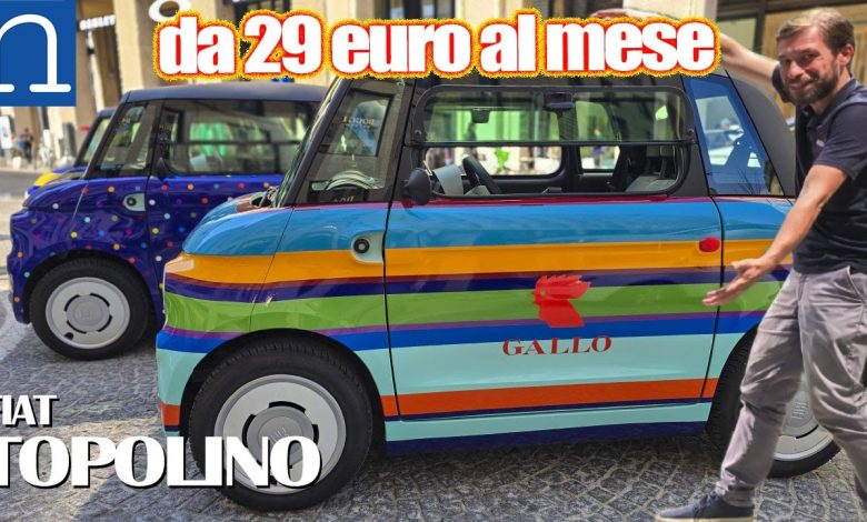 Fiat Topolino video prova