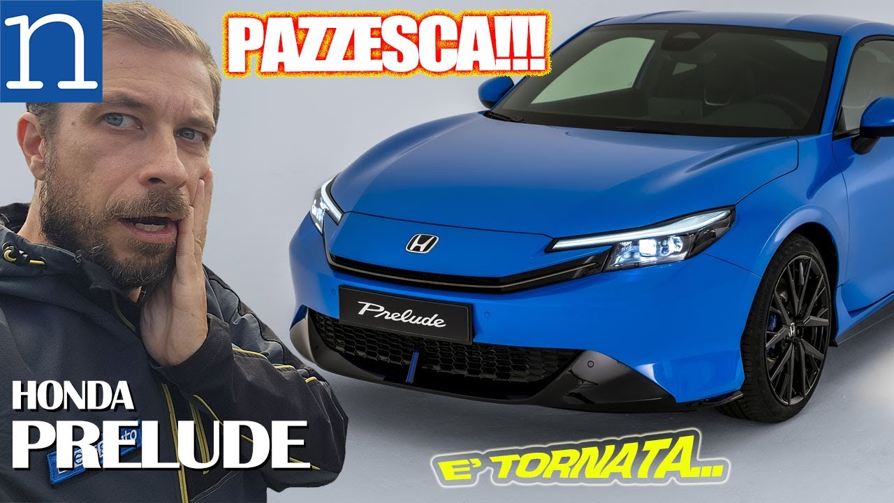 VIDEO prova Honda Prelude 2026