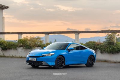 Honda Prelude 2026 vista 3/4 anteriore