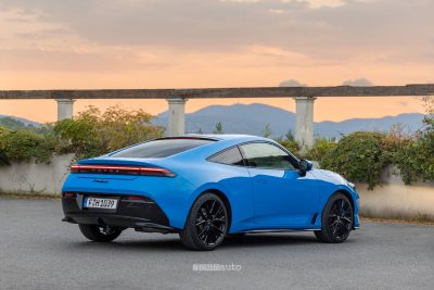 Honda Prelude 2026 vista 3/4 posteriore