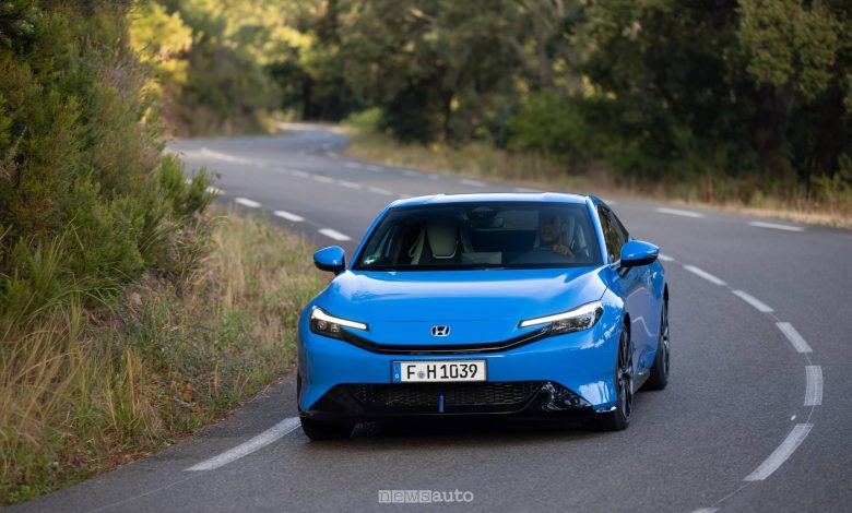 Honda Prelude 2026 prova su strada