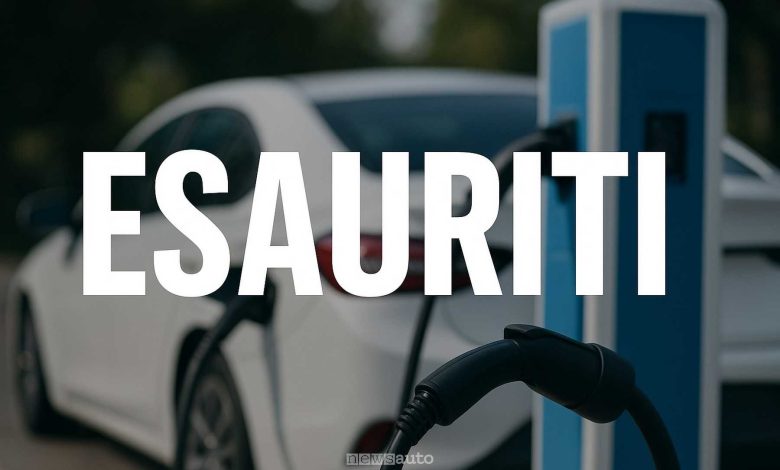 incentivi auto esauriti