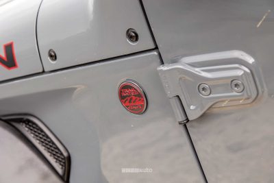Jeep Wrangler Rubicon badge Trail Rated 4x4