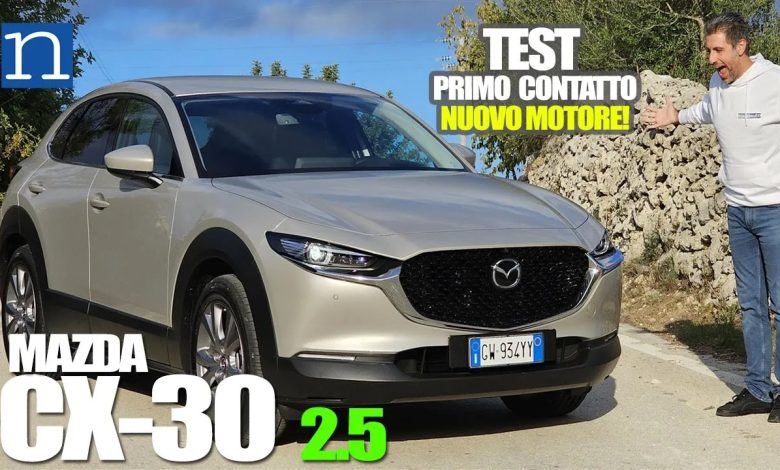 Mazda CX-30 2.5 video prova