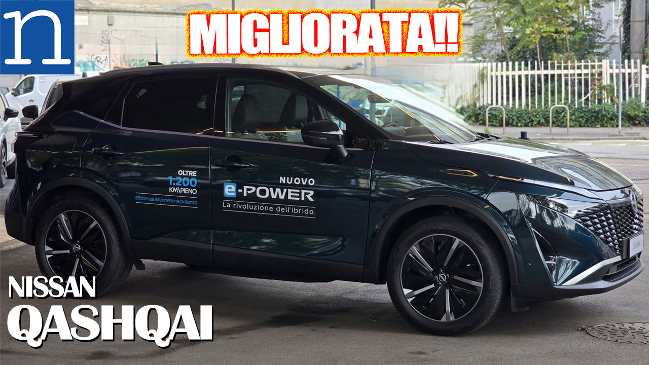 VIDEO prova Nissan QASHQAI e-Power 2026