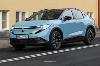 Nuova Nissan Leaf anteriore 3/4