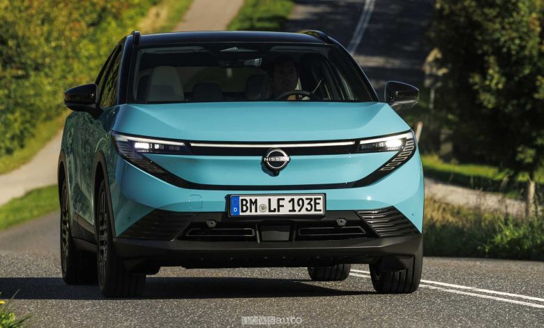 Nuova Nissan Leaf su strada