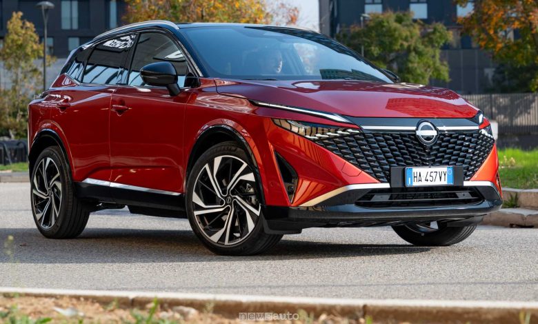 Nissan Qashqai e-POWER su strada