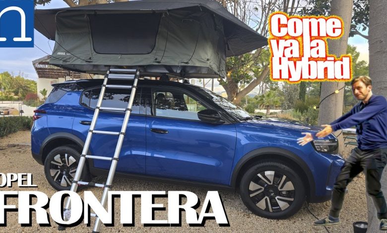 Opel Frontera ibrida 2025 video prova