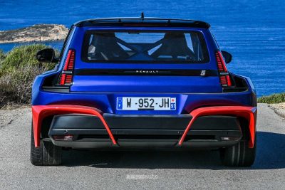 Renault 5 Turbo 3E posteriore