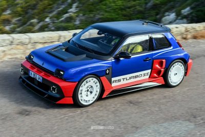 Renault 5 Turbo 3E al Tour de Corse Historique