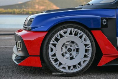 Renault 5 Turbo 3E cerchi da 20"