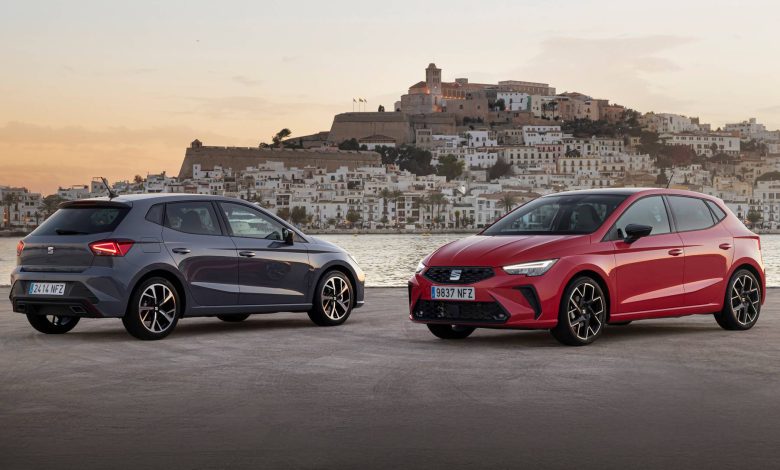 Seat Ibiza 2026 vista anteriore e posteriore