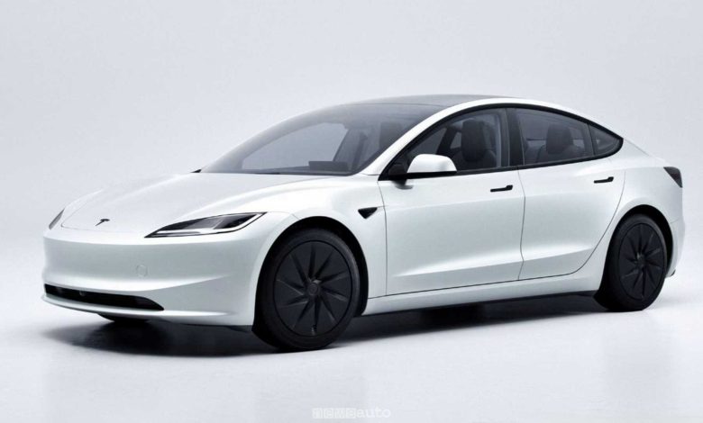 Tesla Model 3 Standard anteriore 3/4