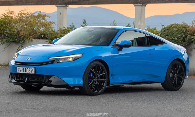 Honda Prelude 2026 vista 3/4 anteriore