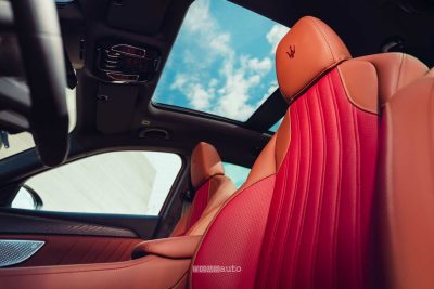 Maserati Grecale Tributo Il Bruciato sedili, tetto panoramico