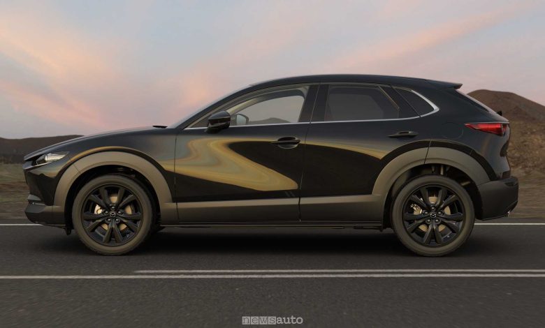 Promozione sulla Mazda CX-30 vernice metallizzata nero in omaggio