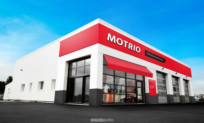 La rete Motrio conta oggi oltre 260 officine specializzate in tutta Italia, che utilizzano ricambi ufficiali