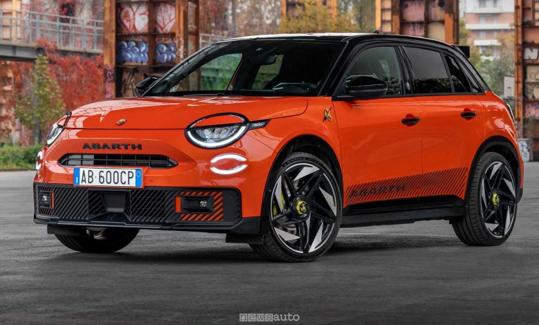 Abarth 600e Competizione Milano Cortina