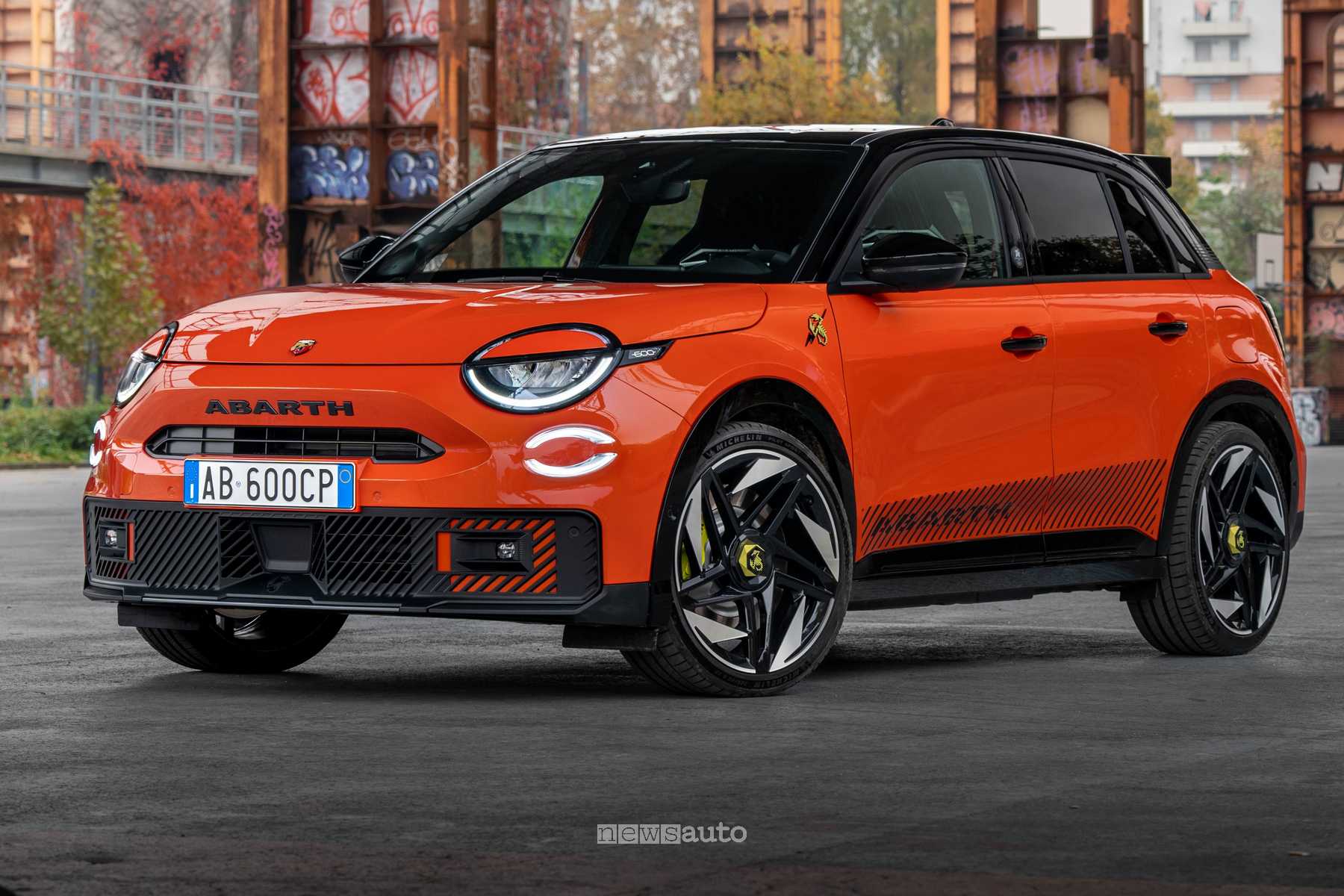 Abarth 600e Competizione Milano Cortina