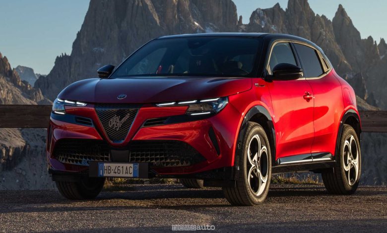 Alfa Romeo Junior Milano Cortina 2026 anteriore