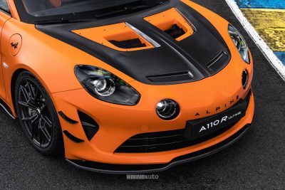 Alpine A110 R Ultime cofano anteriore in carbonio