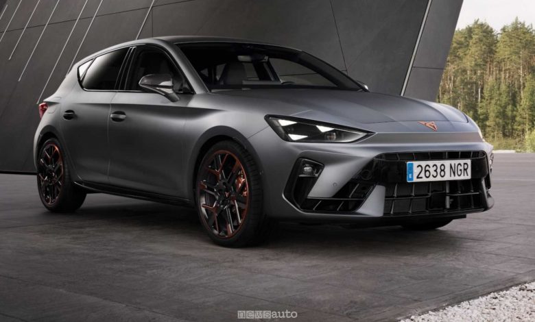 Cupra Leon VZ anteriore 3/4