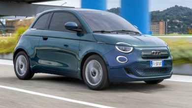 Nuova Fiat 500 Hybrid Torino su strada